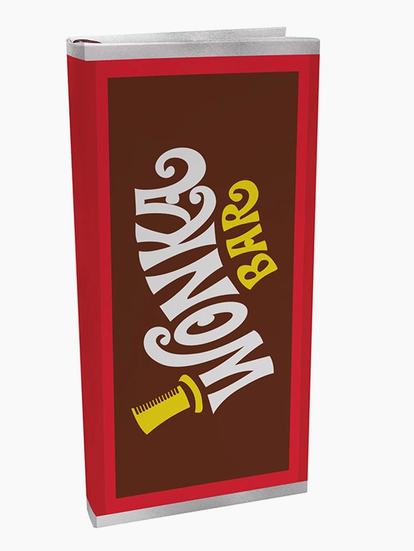 The Canton Christmas Shop Willie Wonka and the chocolate factory Wonka bar scratch and sniff hardcover chocolate journal