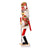 15" Nutcracker figure dressed as a skier with a red hat and patterned sweater by Kurt Adler Christmas Cheer All Year