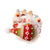 top of 15" ski santa nutcracker christmas cheer all year