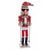 Nutcracker figurine dressed as a skier with a festive outfit by Kurt Adler Christmas Cheer All Year