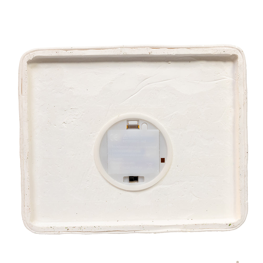 9" Battery Operated Gingerbread House With Santa & Ribbon Candy Roof