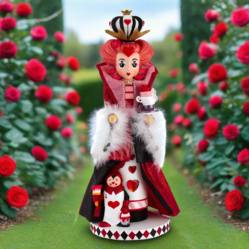 Christmas Cheer All Year Queen Of Hearts Nutcracker Kurt Adler Collection HA0519
