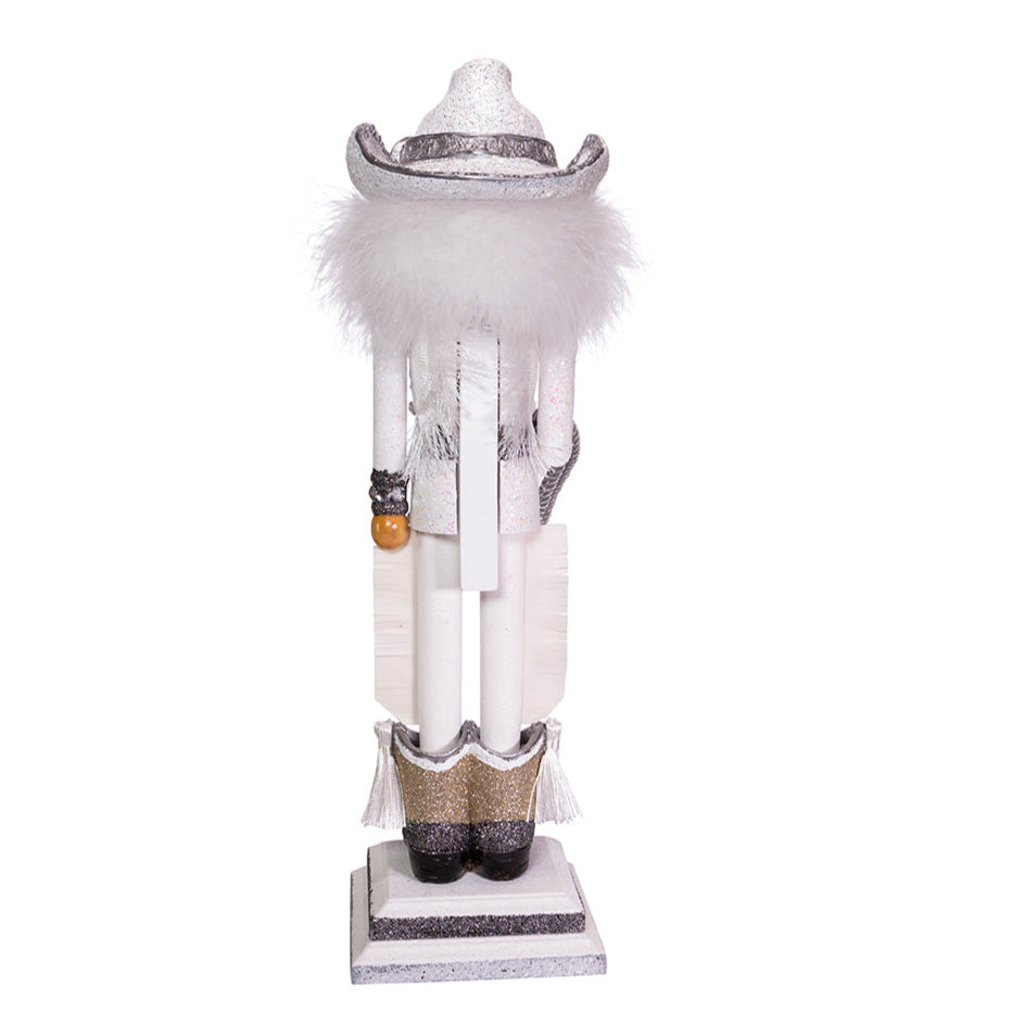Christmas Cheer All Year Kurt Adler 19" Rhinestone Cowboy Hollywood Nutcracker