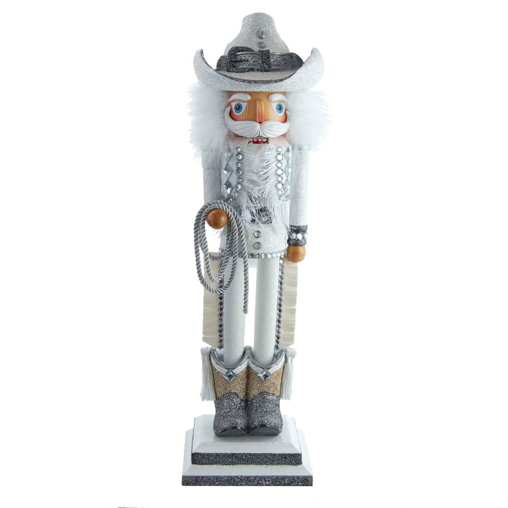 Christmas Cheer All Year Kurt Adler 19" Rhinestone Cowboy Hollywood Nutcracker