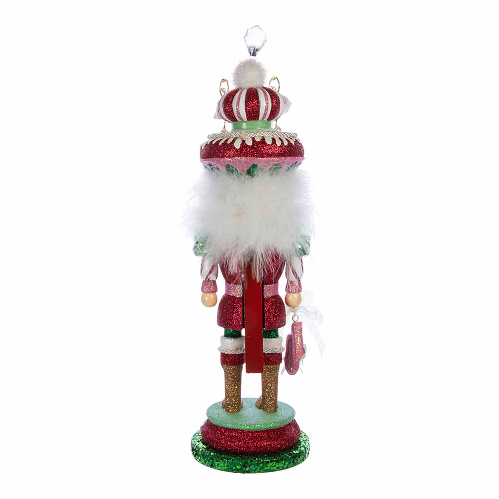 Christmas Cheer All Year 16" Hollywood Nutcrackers™ Ballet Soldier Nutcracker HA0644 Ballerina Swan Lake The Nutcracker Ballet Pink and Green Glittered