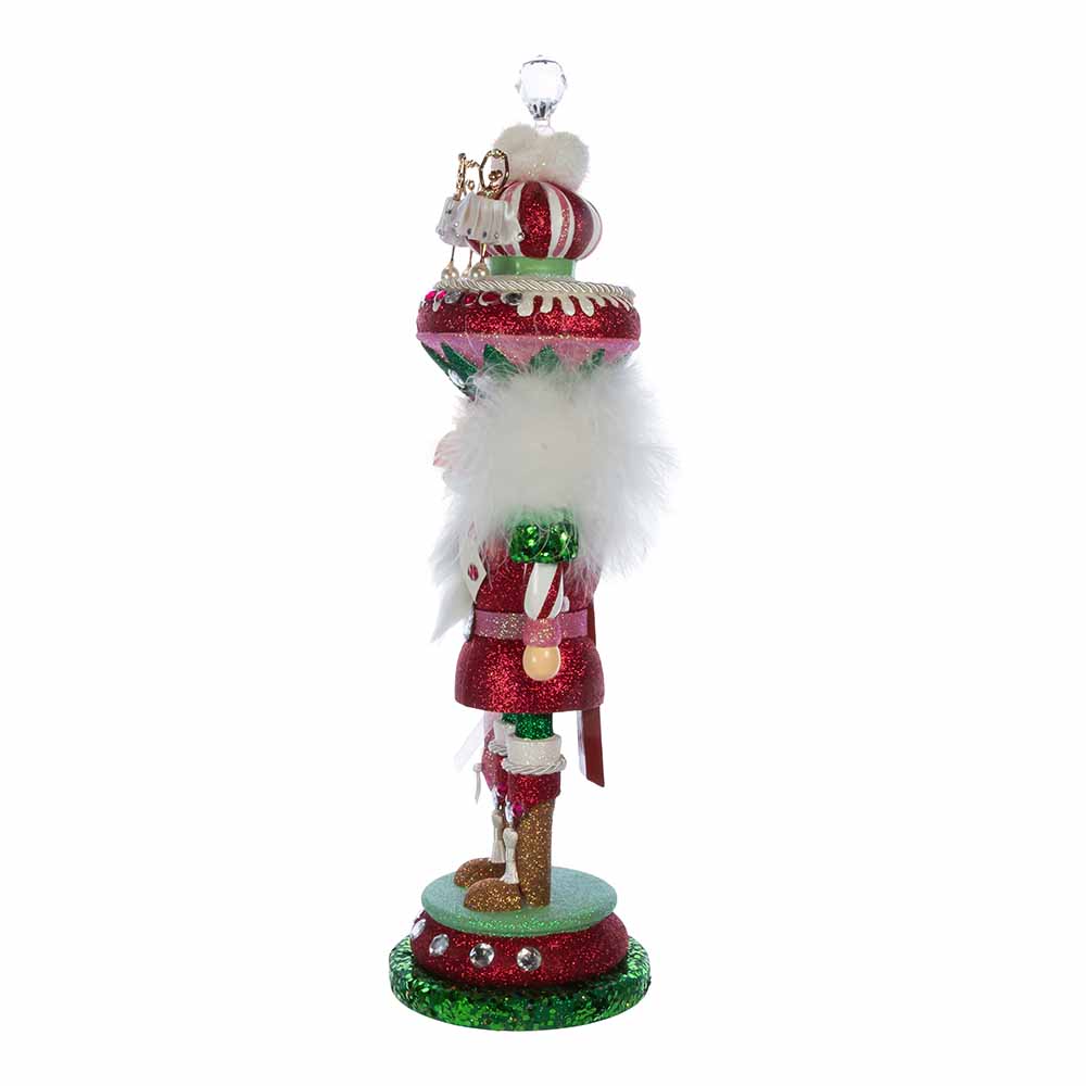 Christmas Cheer All Year 16" Hollywood Nutcrackers™ Ballet Soldier Nutcracker HA0644 Ballerina Swan Lake The Nutcracker Ballet Pink and Green Glittered