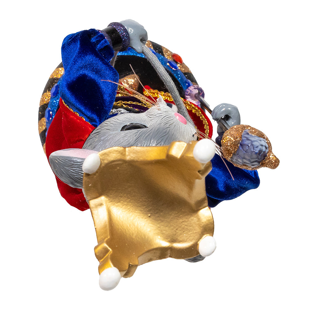 Top View of Mouse King Nutcracker by Kurt Adler