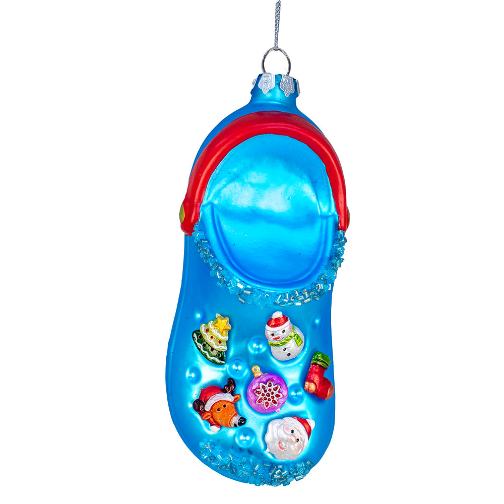 Holiday Croc Shoe Charms Ornament