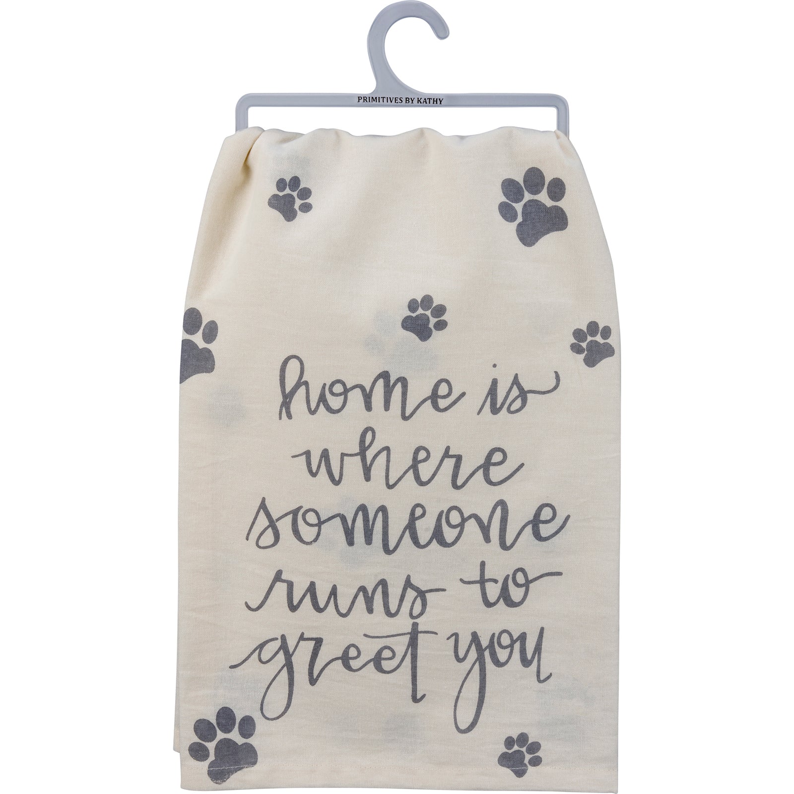 The Canton Christmas Shop Home is where someone runs to greet you dog and cat kitchen towel
