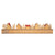 Christmas Cheer All Year JEL0992 Lit Christmas Village Mantlepiece Horizontal Advent Calendar by Kurt Adler