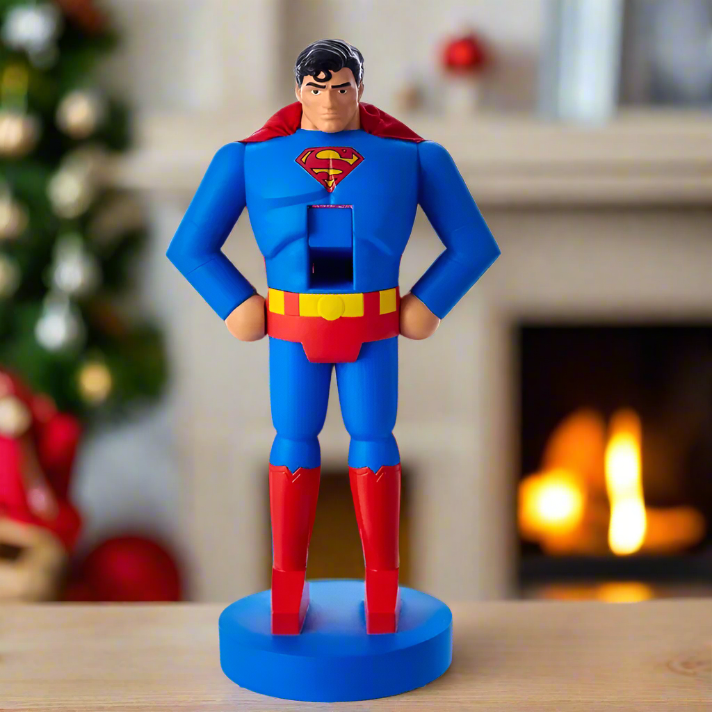 Christmas Cheer All Year 10&quot; Superman Nutcracker Kurt Adler