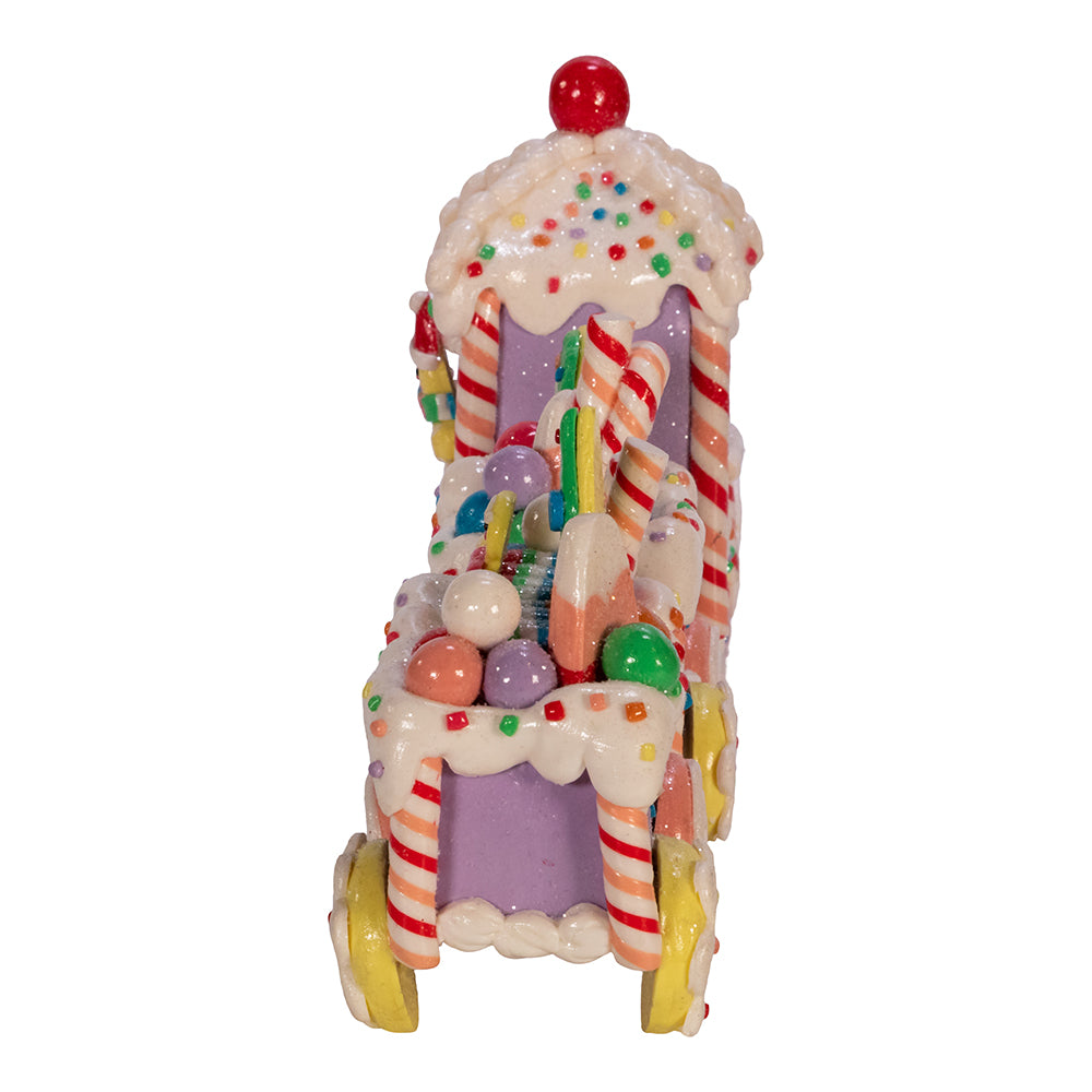 Christmas Cheer All Year 14.4" Gingerbread Claydough Train Set Kurt Adler T2687