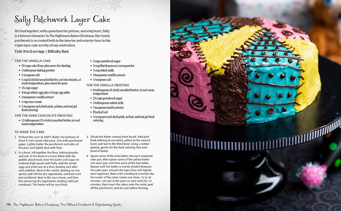 The Canton Christmas Shop The Nightmare Before Christmas Official Cookbook and Entertaining Guide Tim Burton Disney Movie 50 recipes